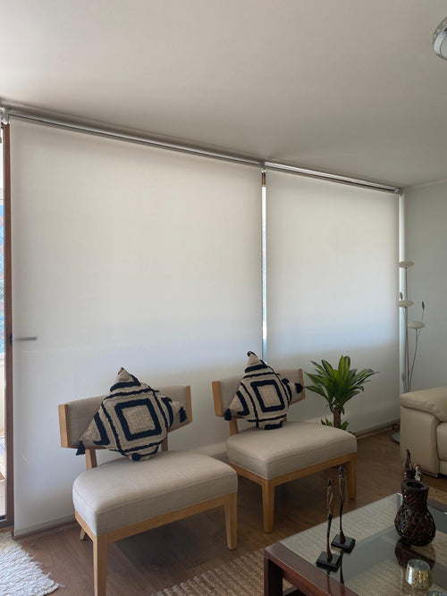 Cortinas Roller  Screen Gris Estándar | Luz Natural y Protección Solar