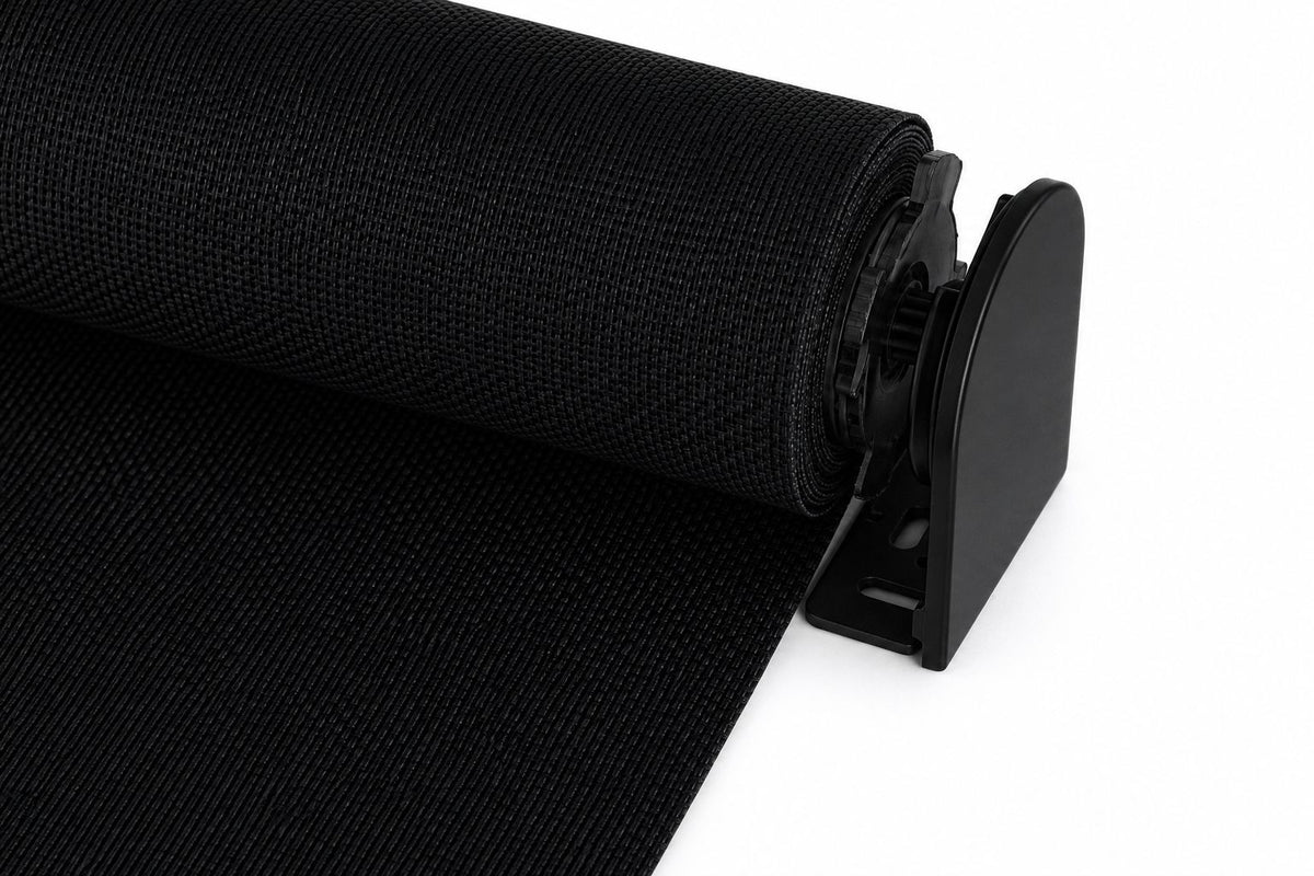 Cortinas Roller Screen Negro Estándar | Luz Natural y Protección Solar - Negro / 120x240